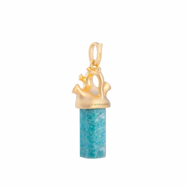 Amazonite Oasis Single Earring and Pendant